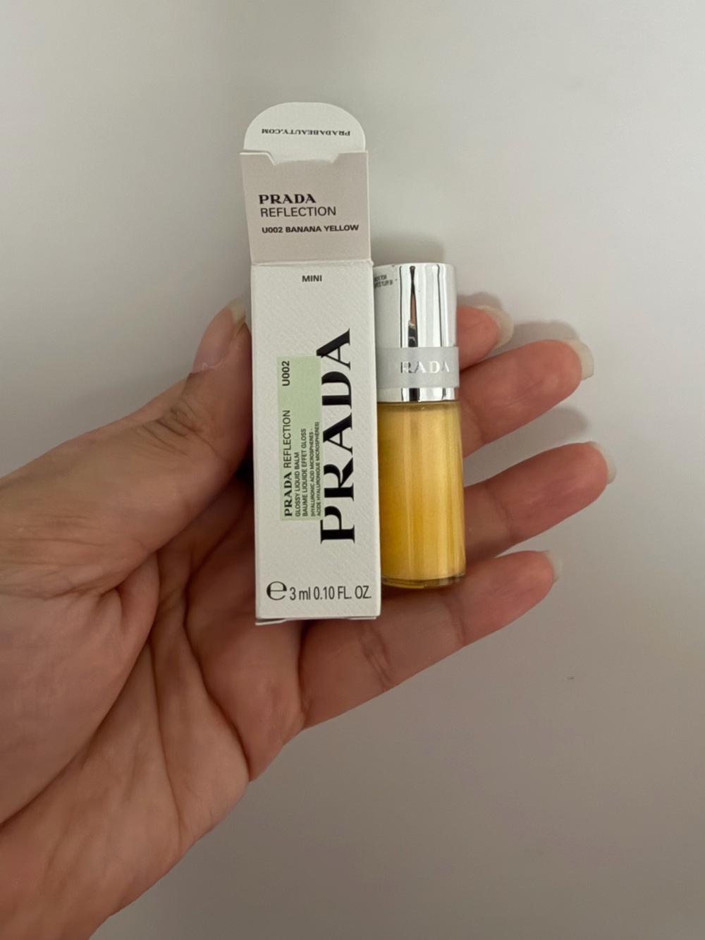 Prada Reflection Mini Radiant Skin Oil - Banana Yellow 3ml
